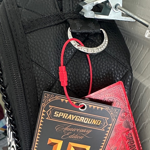 Sprayground Hello My Name Is Anniversary Backpack Super Rare - Picture 3 of 3